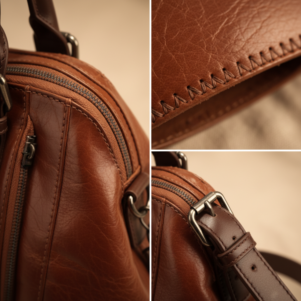 Bolso de cubo de lujo rojo